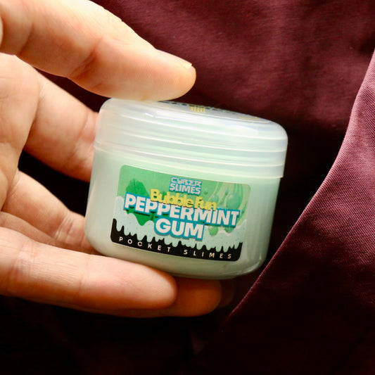 Bubble Fun: Peppermint Gum Pocket Slime | Cyber Slimes