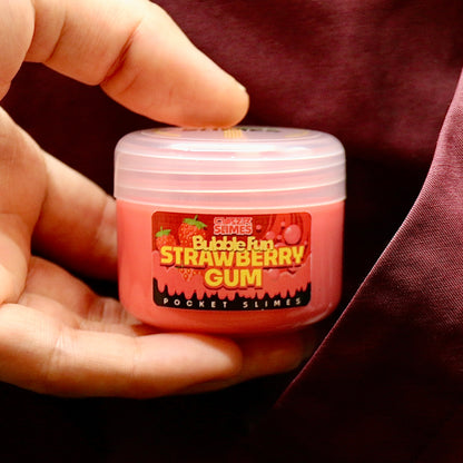 Bubble Fun: Strawberry Gum Pocket Slime | Cyber Slimes