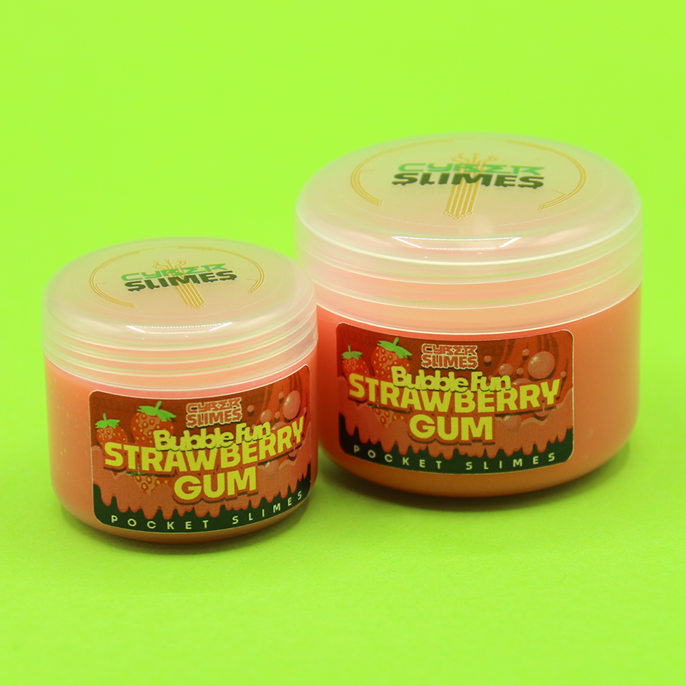 Bubble Fun: Strawberry Gum Pocket Slime