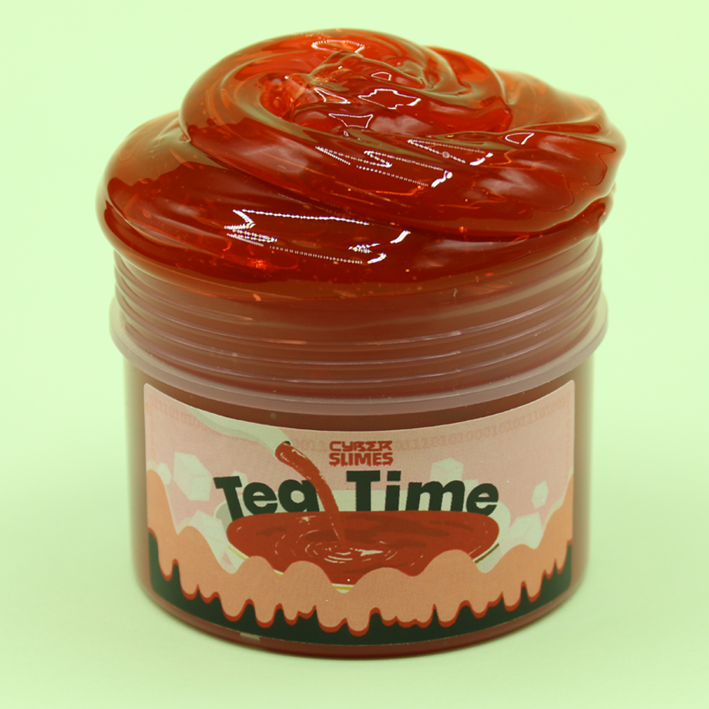 200ml Jar Tea Time Slime | Cyber Slimes