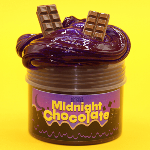 Midnight Chocolate Slime | Cyber Slimes