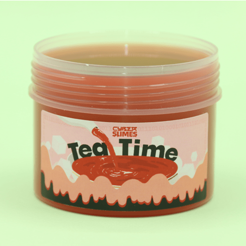 200ml Jar Tea Time Slime | Cyber Slimes