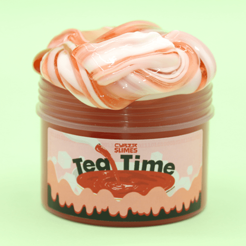 200ml Jar Tea Time Slime | Cyber Slimes